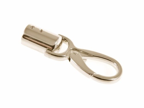 Karabinek na okrągłą Rączkę 13x69mm Złoty