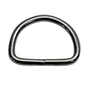 Kovové půlkruhy 30/3 mm, 10 ks