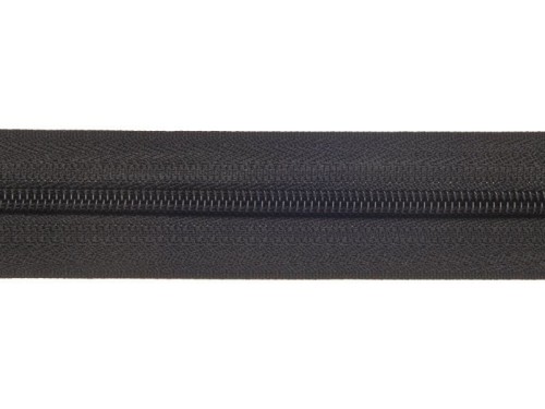 Zamek Błyskawiczny Spirala 18cm Czarny 10szt