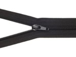 Oddělovací zip 75cm Černá 10ks
