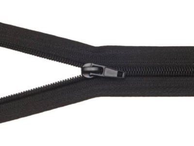 Zamek błyskawiczny Rozdzielczy 75cm Czarny 10szt