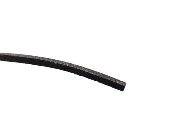 Rzemień Rzemyk 120cm Czarny 3x2mm SKÓRA 1szt