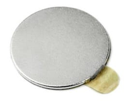 Magnes samoprzylepny 10 mm  x 1 mm 5szt