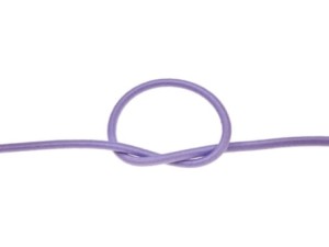 Poliesterová gumička 3 mm, fialová, 50 m