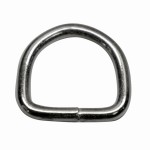 Kovový půlkruh 16mm 10ks